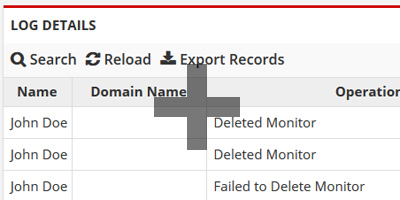 Change Log Tracking