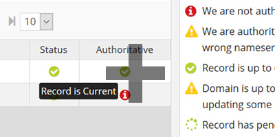 Real-Time DNS Status